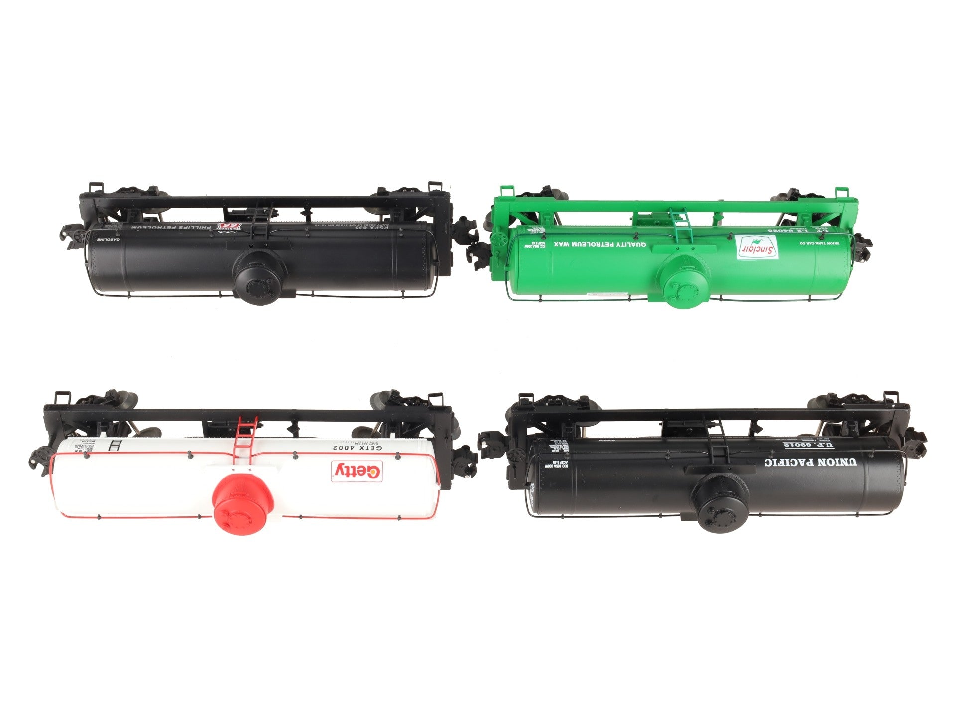 Lionel 6-26936 O Gauge Die-Cast Tank Cars (Set of 4) EX/Box