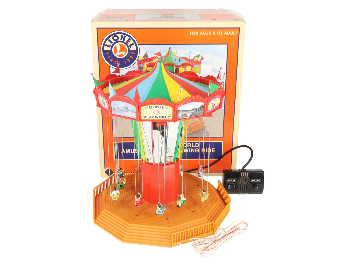 Lionel 6-14170 O Gauge Amusement Park Swing Set EX/Box