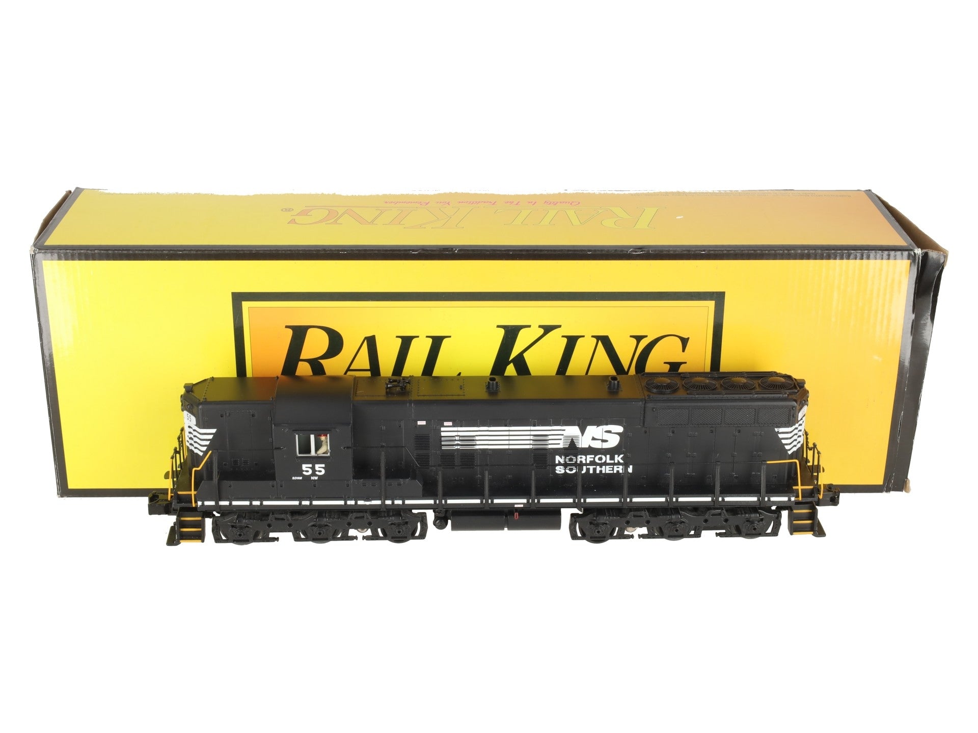 MTH 30-20197-1 Norfolk Southern SD-9 Diesel Engine w/Proto-Sound 3.0 #55 EX/Box