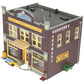 Woodland Scenics BR5842 O Built-&-Ready Harrison's Hardware Building EX/Box