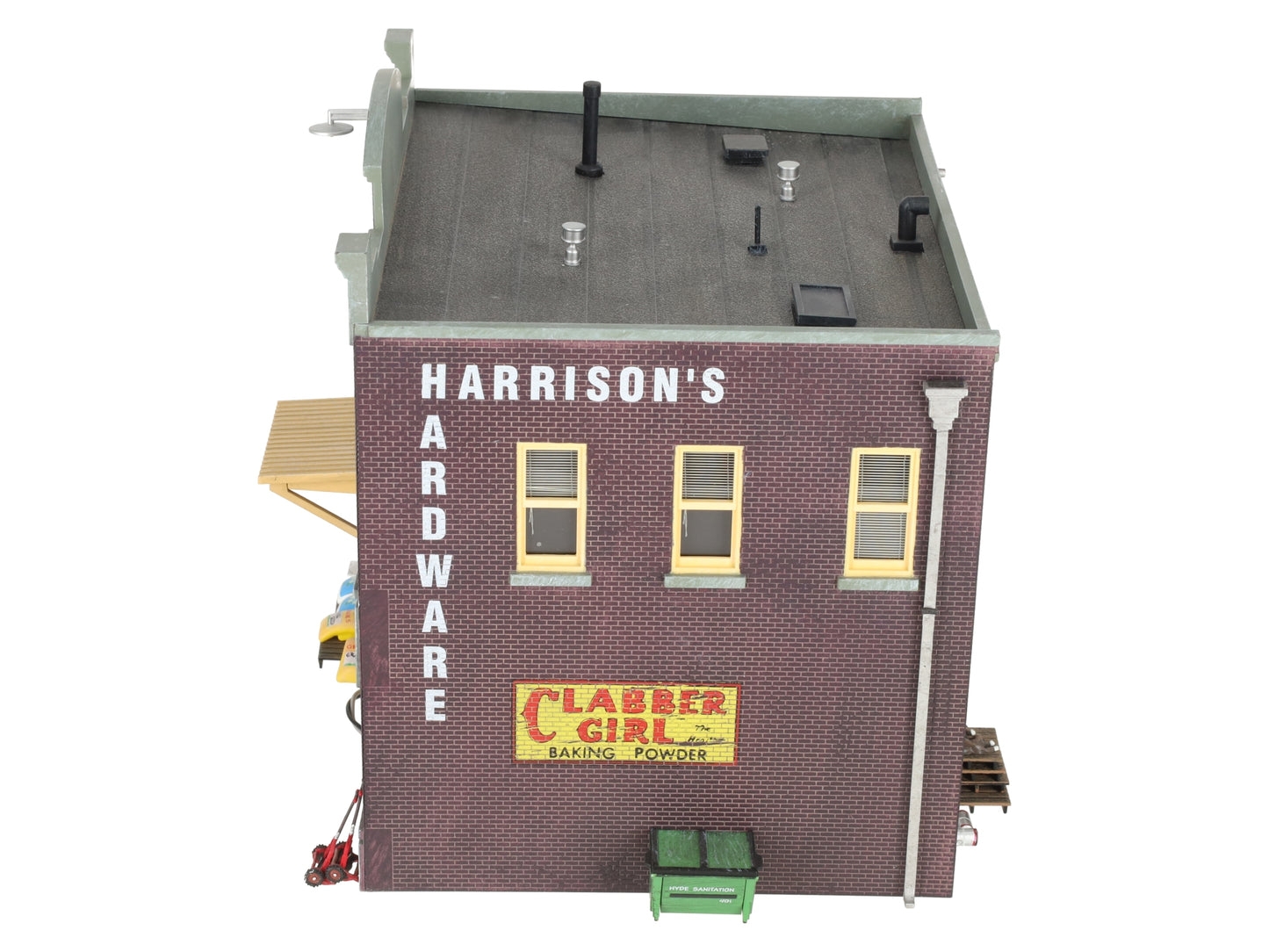 Woodland Scenics BR5842 O Built-&-Ready Harrison's Hardware Building EX/Box