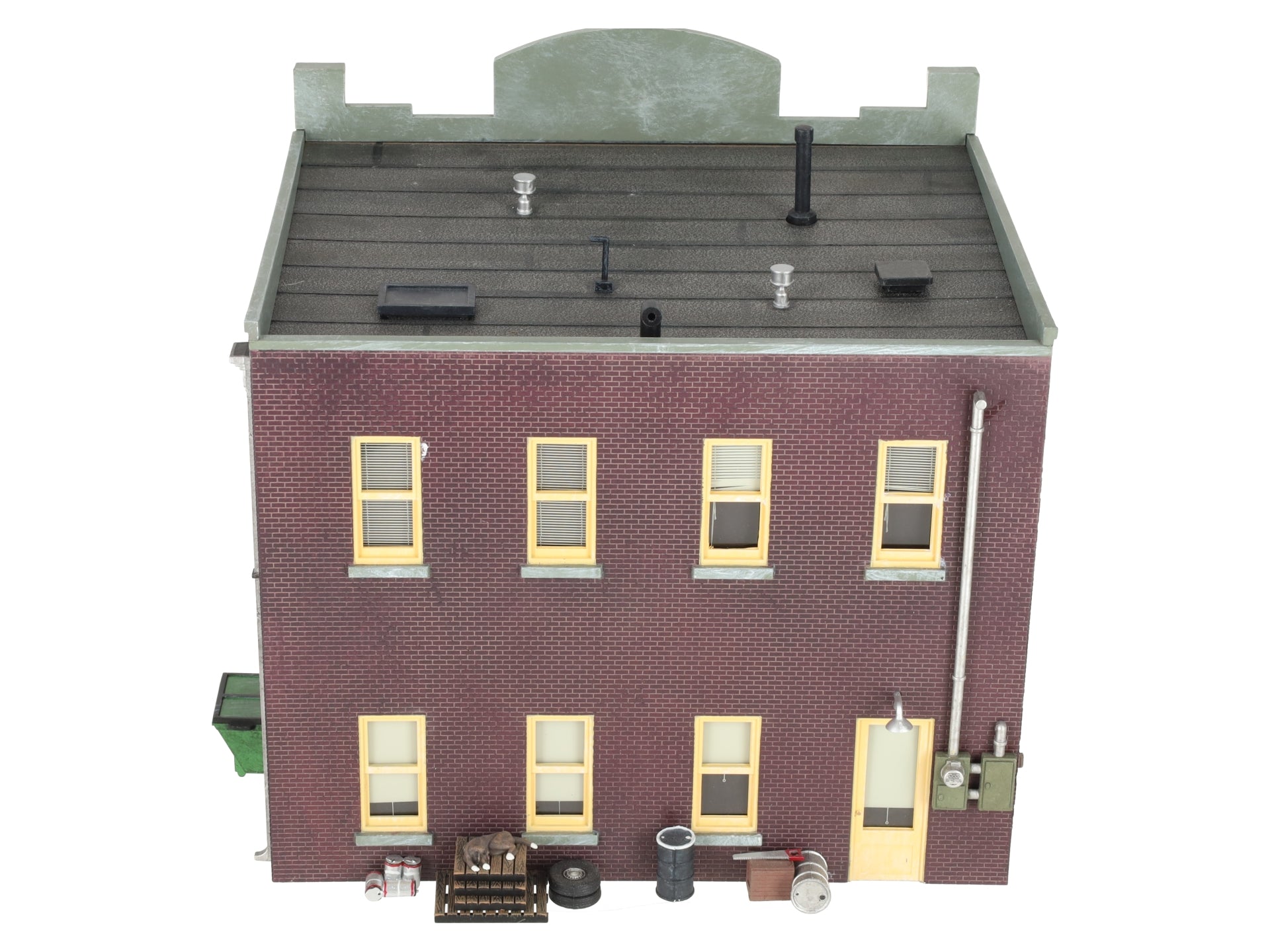 Woodland Scenics BR5842 O Built-&-Ready Harrison's Hardware Building EX/Box