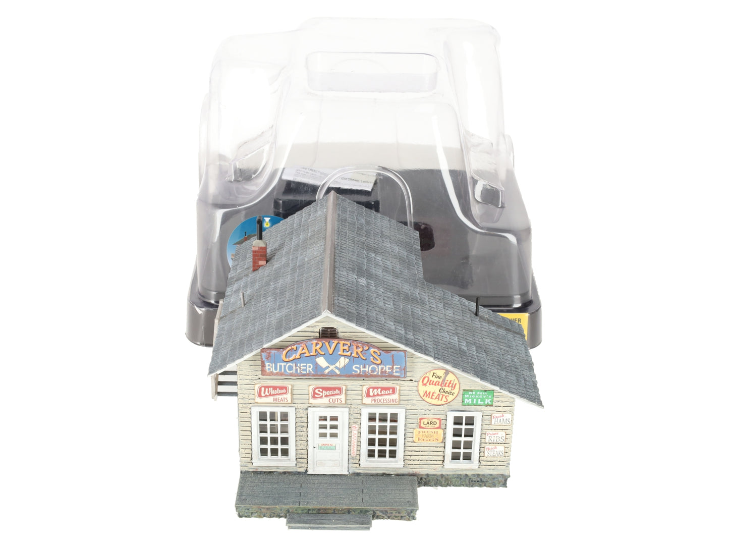 Woodland Scenics BR5872 O Assembled Built-N-Ready Butcher Shop Building