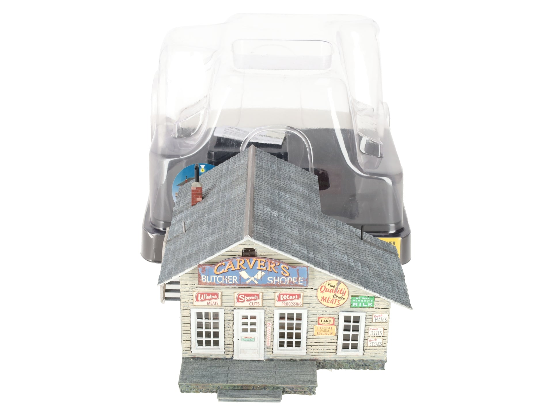 Woodland Scenics BR5872 O Assembled Built-N-Ready Butcher Shop Building LN/Box