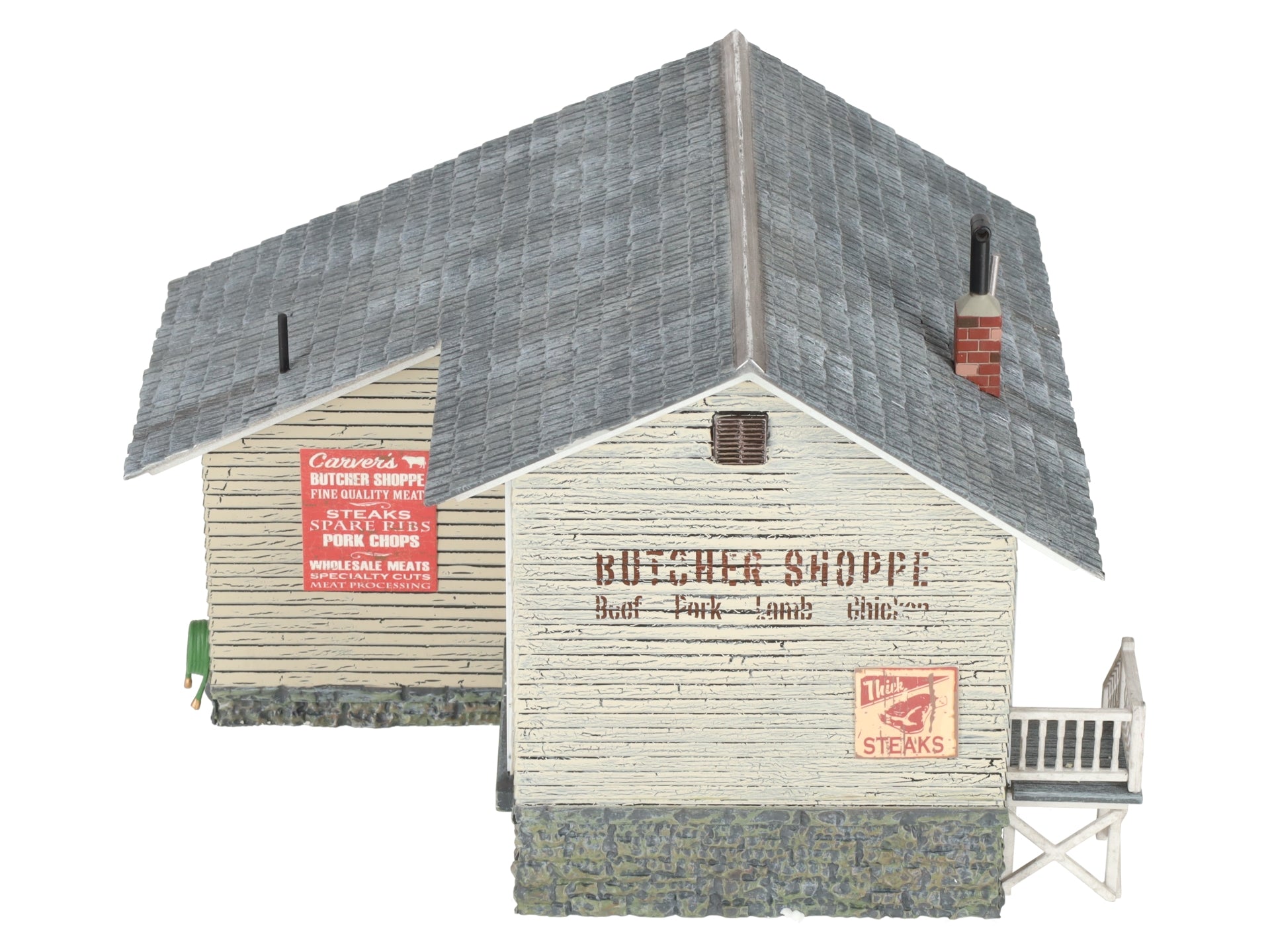 Woodland Scenics BR5872 O Assembled Built-N-Ready Butcher Shop Building LN/Box