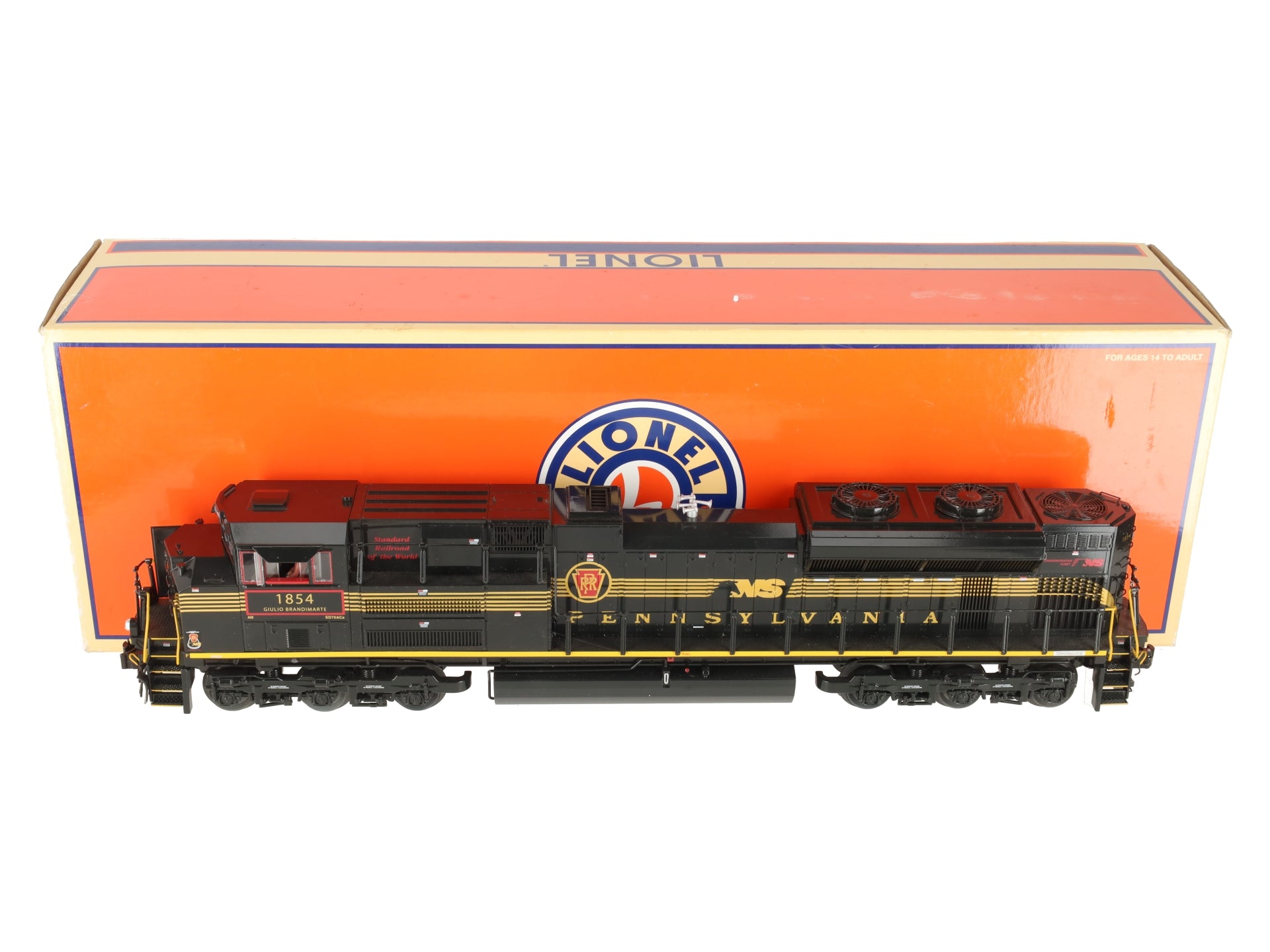 Lionel 6-28316 O Pennsylvania Heritage SD70ACE Diesel Locomotive #1854 EX/Box