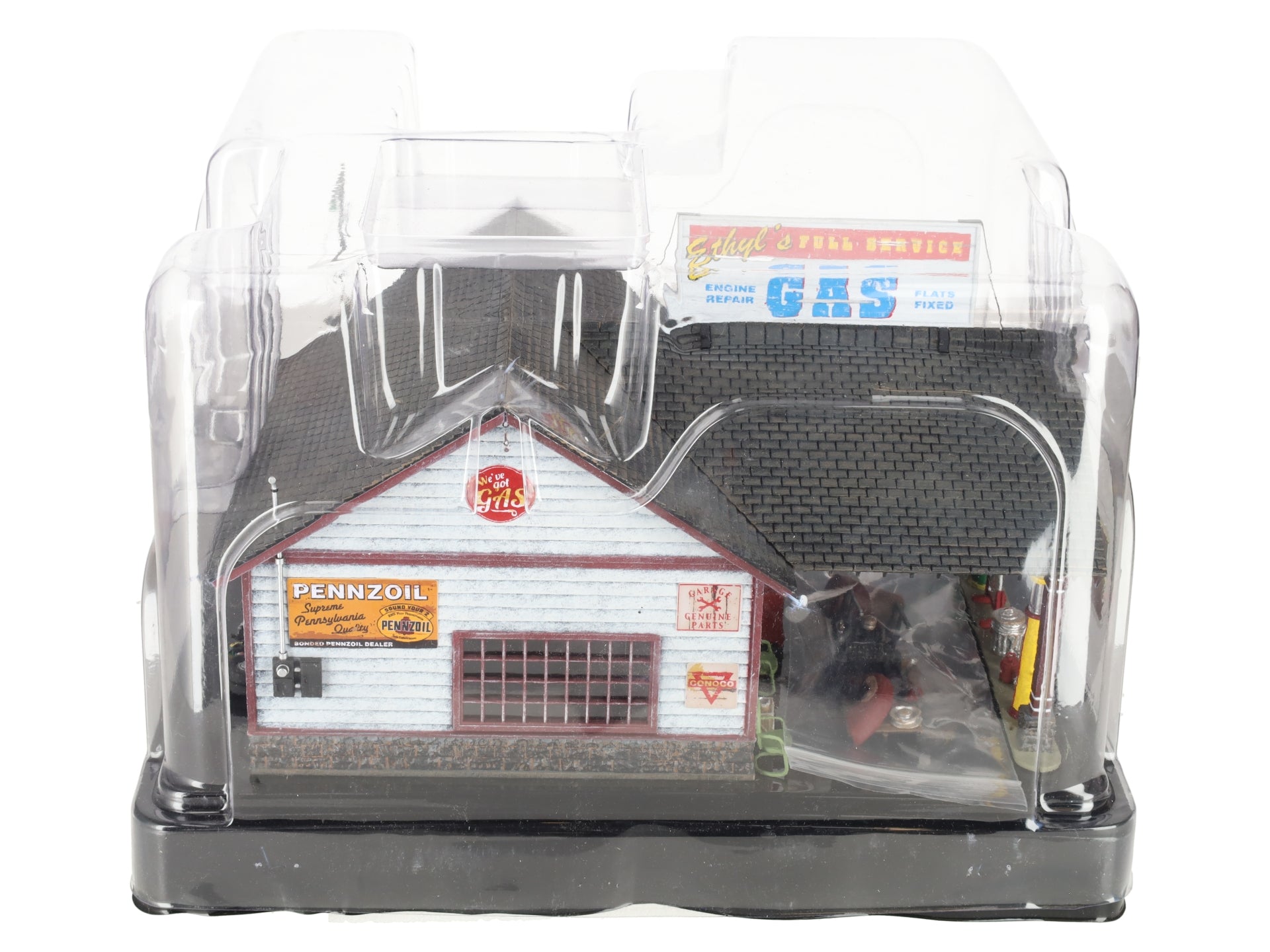 Woodland Scenics BR5849 O Built-&-Ready Ethyl's Gas & Service Building EX/Box