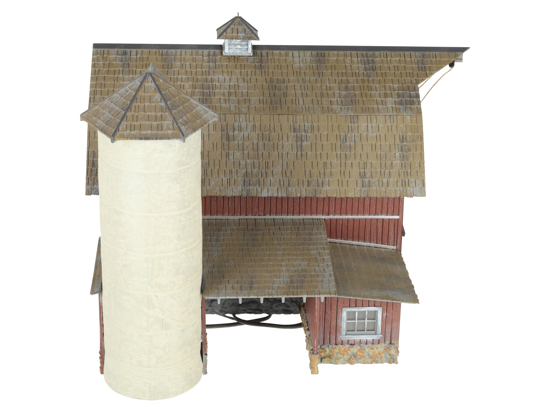 Woodland Scenics BR5865 O Built-&-Ready Old Weathered Barn Building