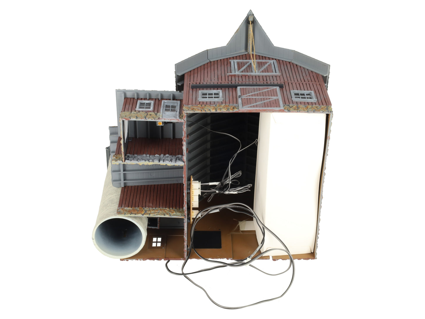 Woodland Scenics BR5865 O Built-&-Ready Old Weathered Barn Building