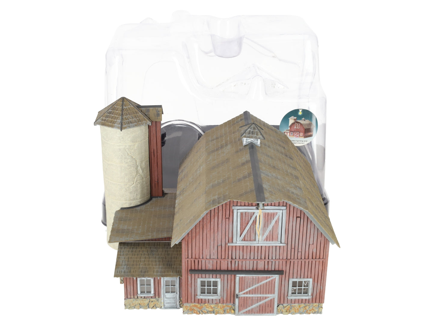 Woodland Scenics BR5865 O Built-&-Ready Old Weathered Barn Building