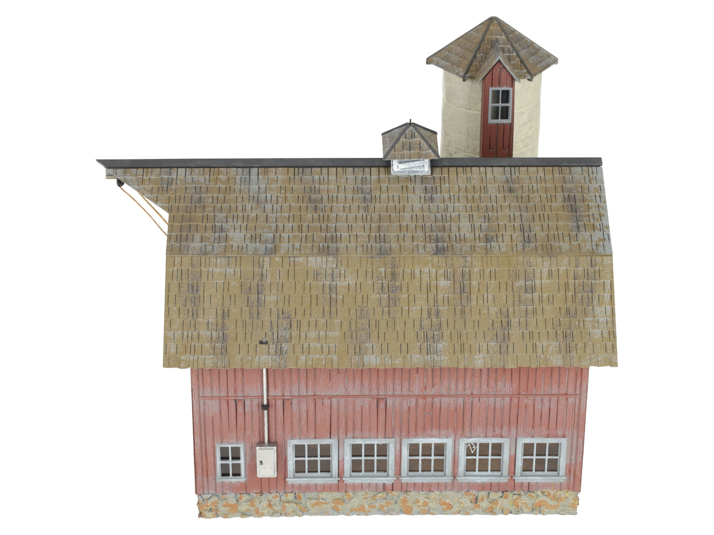 Woodland Scenics BR5865 O Built-&-Ready Old Weathered Barn Building