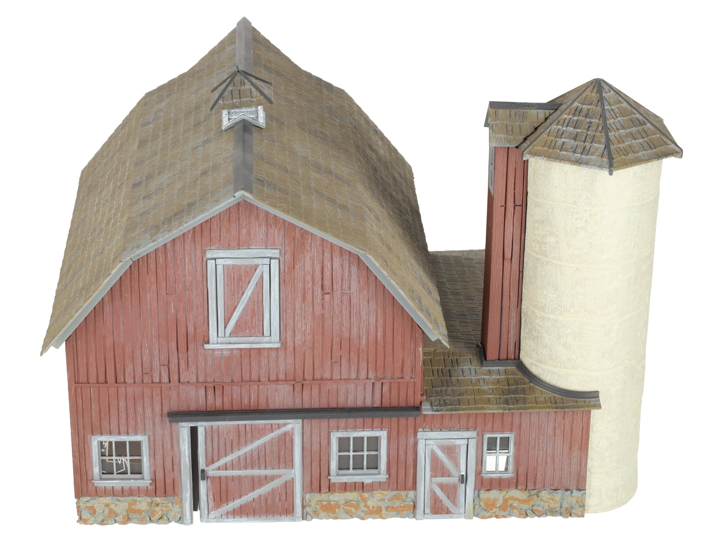 Woodland Scenics BR5865 O Built-&-Ready Old Weathered Barn Building
