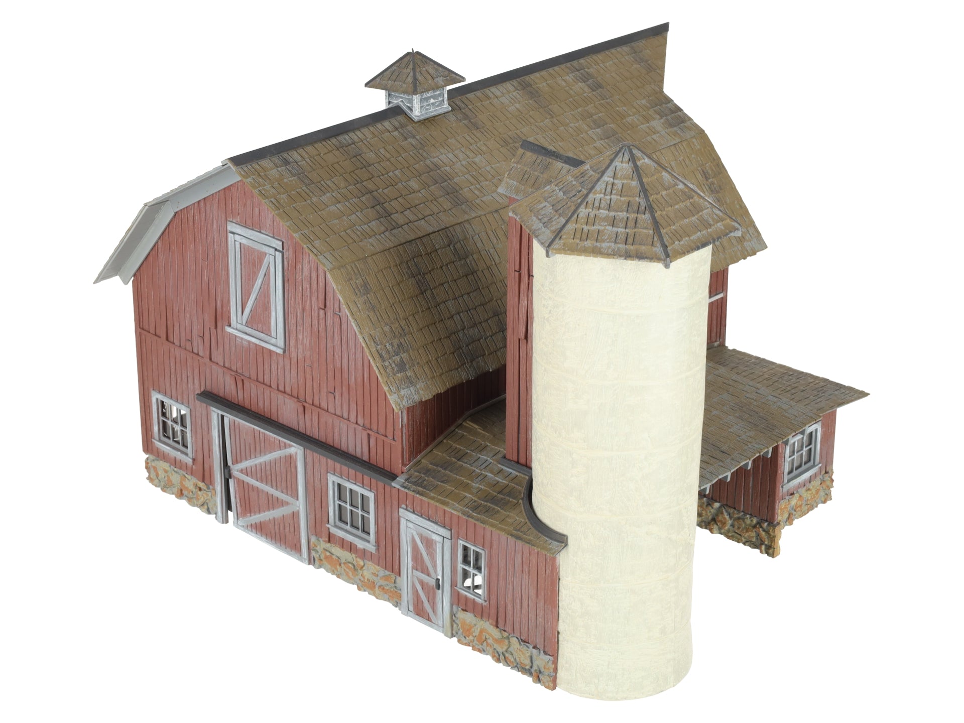 Woodland Scenics BR5865 O Built-&-Ready Old Weathered Barn Building