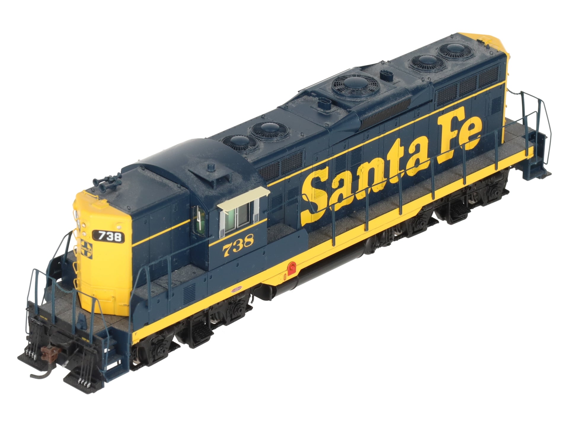 Athearn G62683 HO Santa Fe Powered GP9 Phase II Diesel Locomotive w/DCC VG/Box