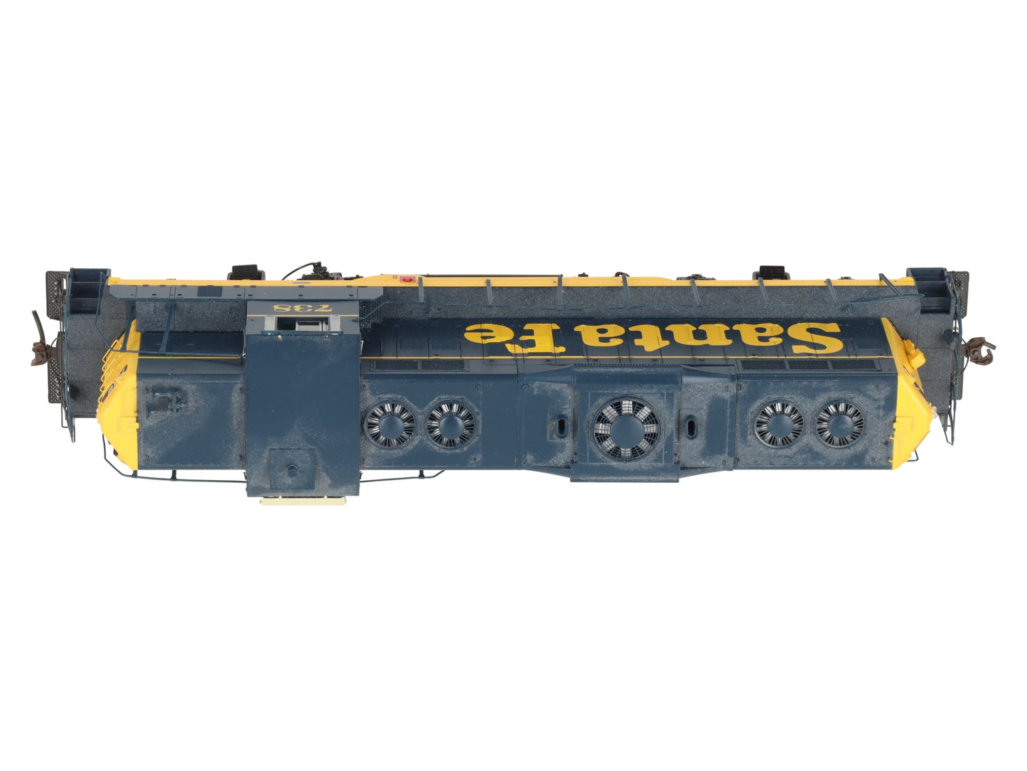 Athearn G62683 HO Santa Fe Powered GP9 Phase II Diesel Locomotive w/DCC VG/Box