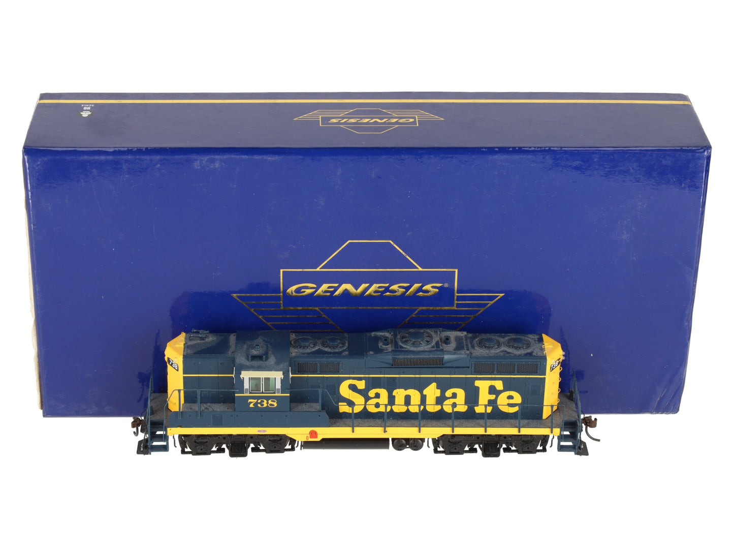 Athearn G62683 HO Santa Fe Powered GP9 Phase II Diesel Locomotive w/DCC VG/Box