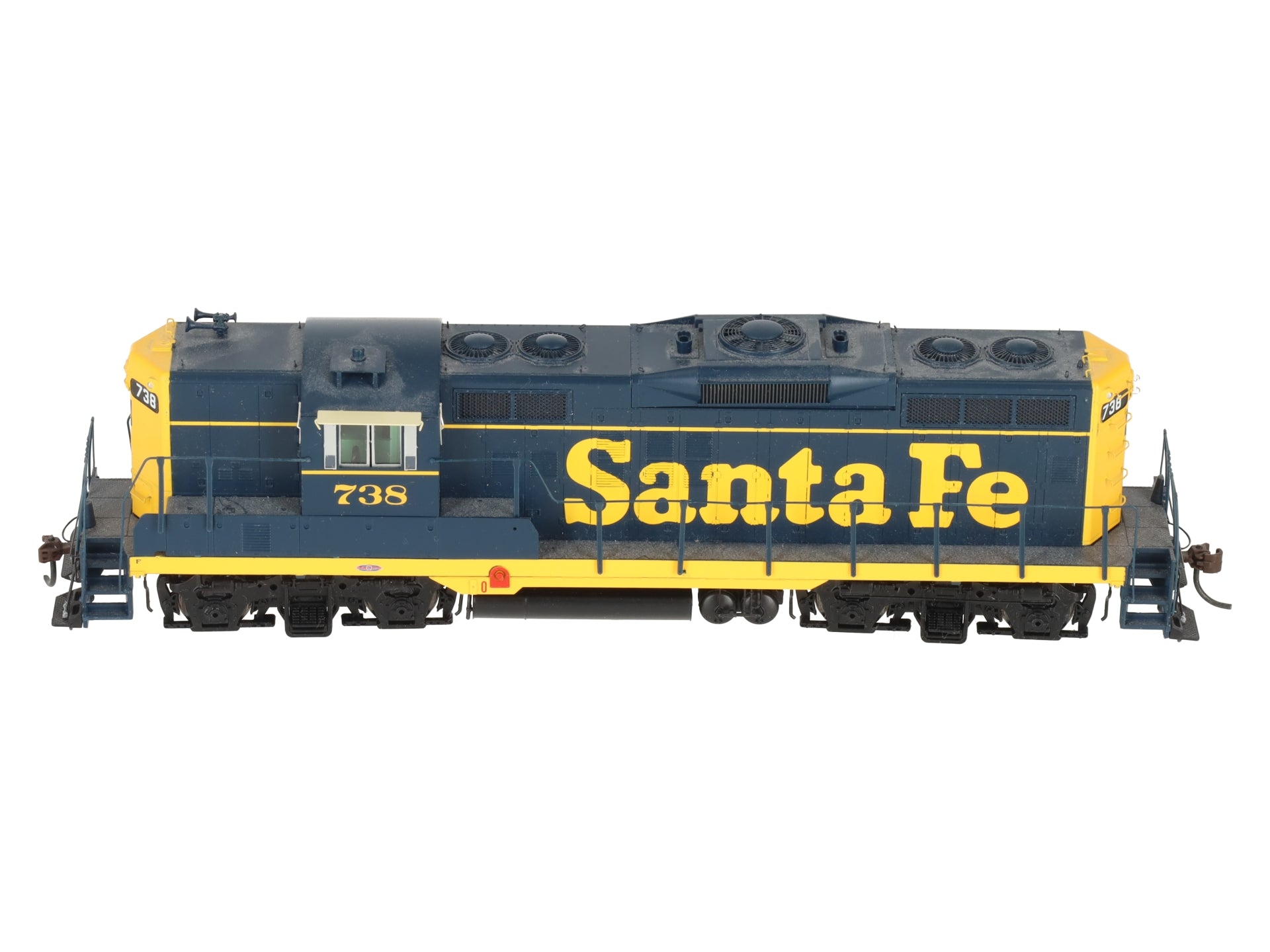 Athearn G62683 HO Santa Fe Powered GP9 Phase II Diesel Locomotive w/DCC VG/Box