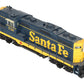 Athearn G62683 HO Santa Fe Powered GP9 Phase II Diesel Locomotive w/DCC VG/Box