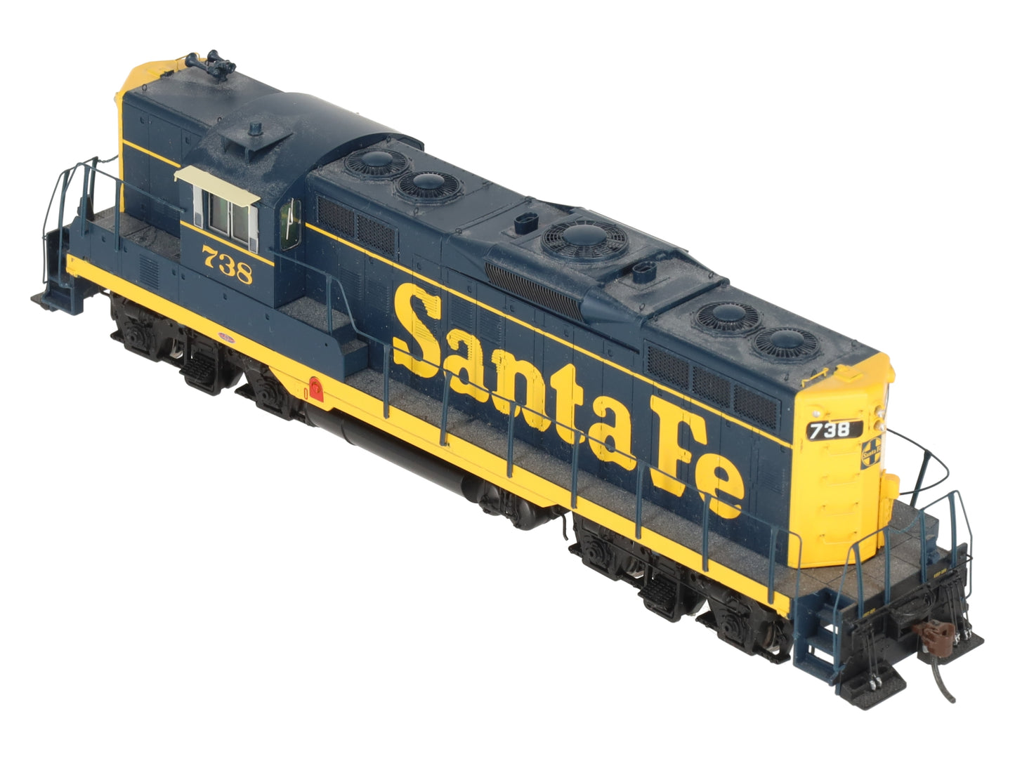 Athearn G62683 HO Santa Fe Powered GP9 Phase II Diesel Locomotive w/DCC VG/Box