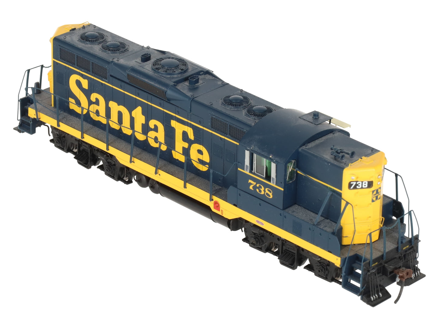 Athearn G62683 HO Santa Fe Powered GP9 Phase II Diesel Locomotive w/DCC VG/Box