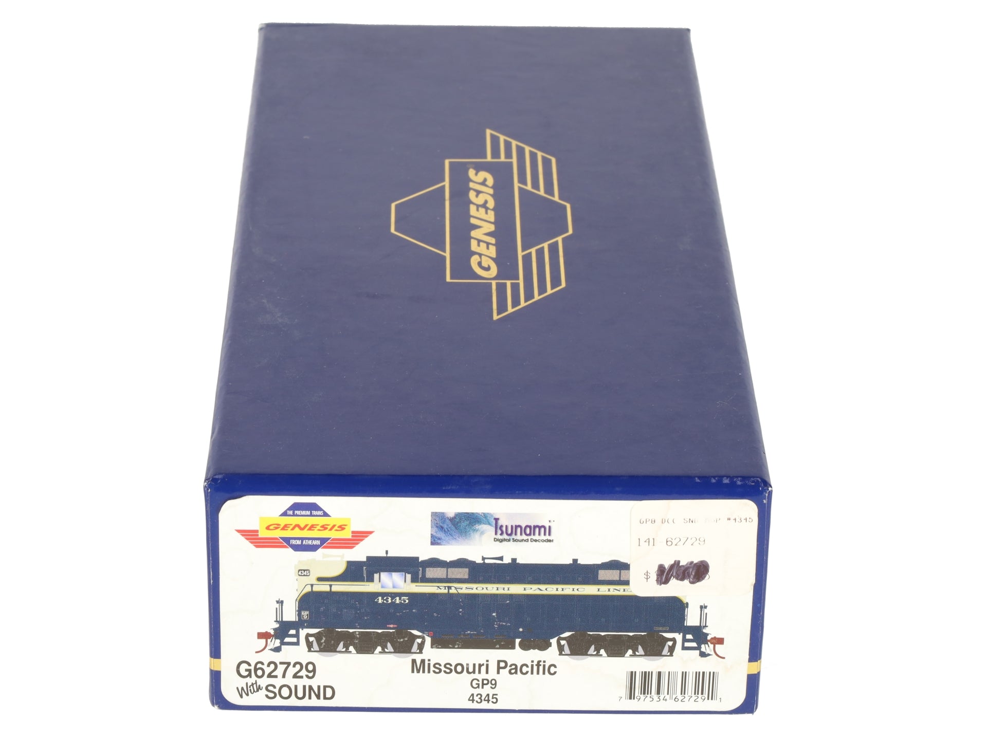 Athearn G62729 HO Missouri Pacific GP9 Diesel Locomotive #4345 EX/Box
