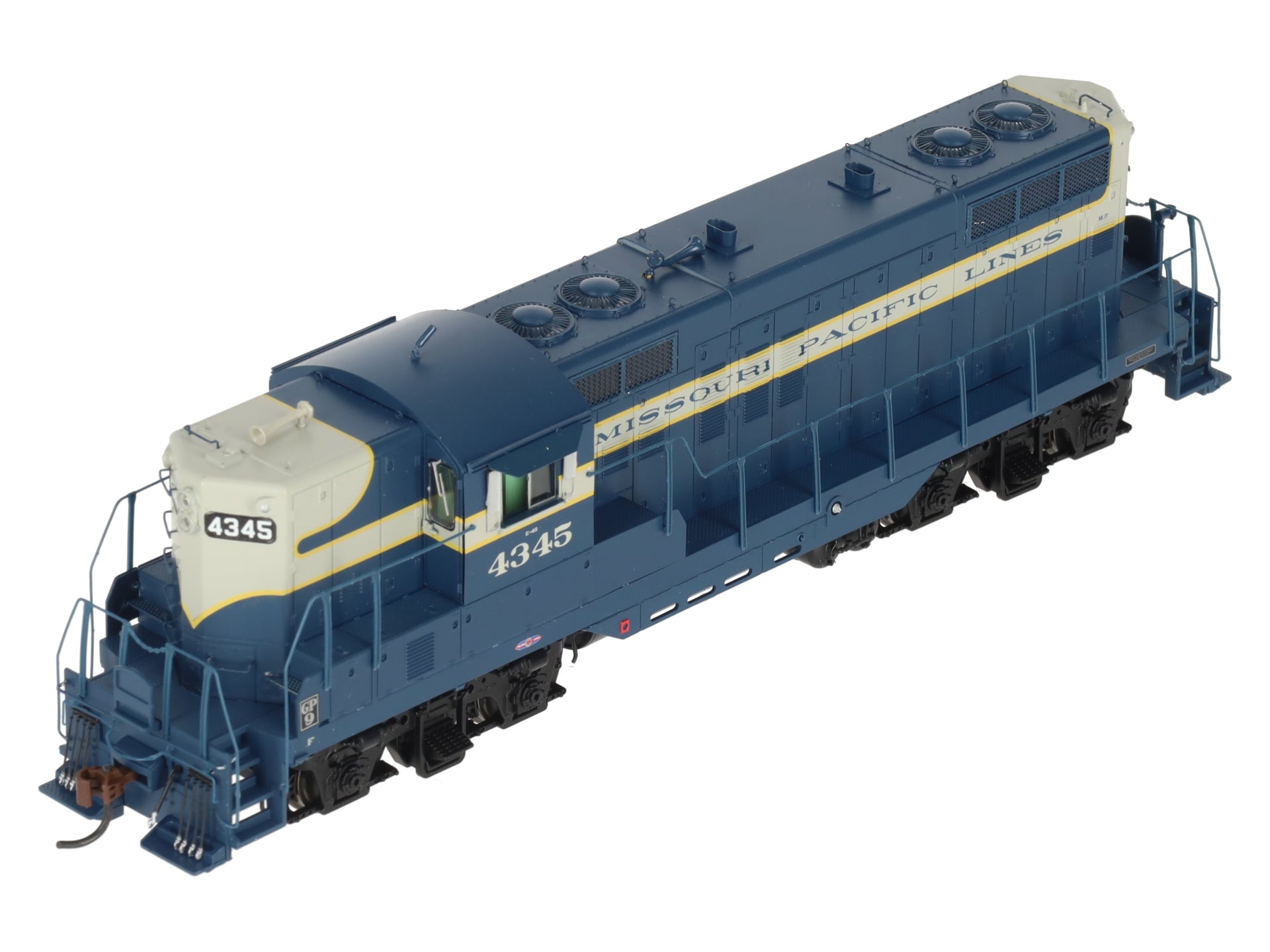 Athearn G62729 HO Missouri Pacific GP9 Diesel Locomotive #4345 EX/Box