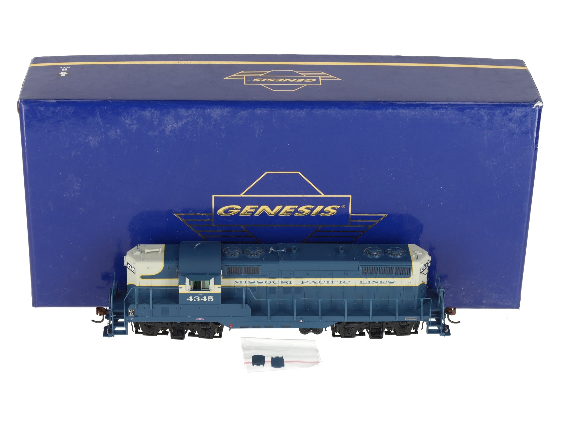 Athearn G62729 HO Missouri Pacific GP9 Diesel Locomotive #4345 EX/Box