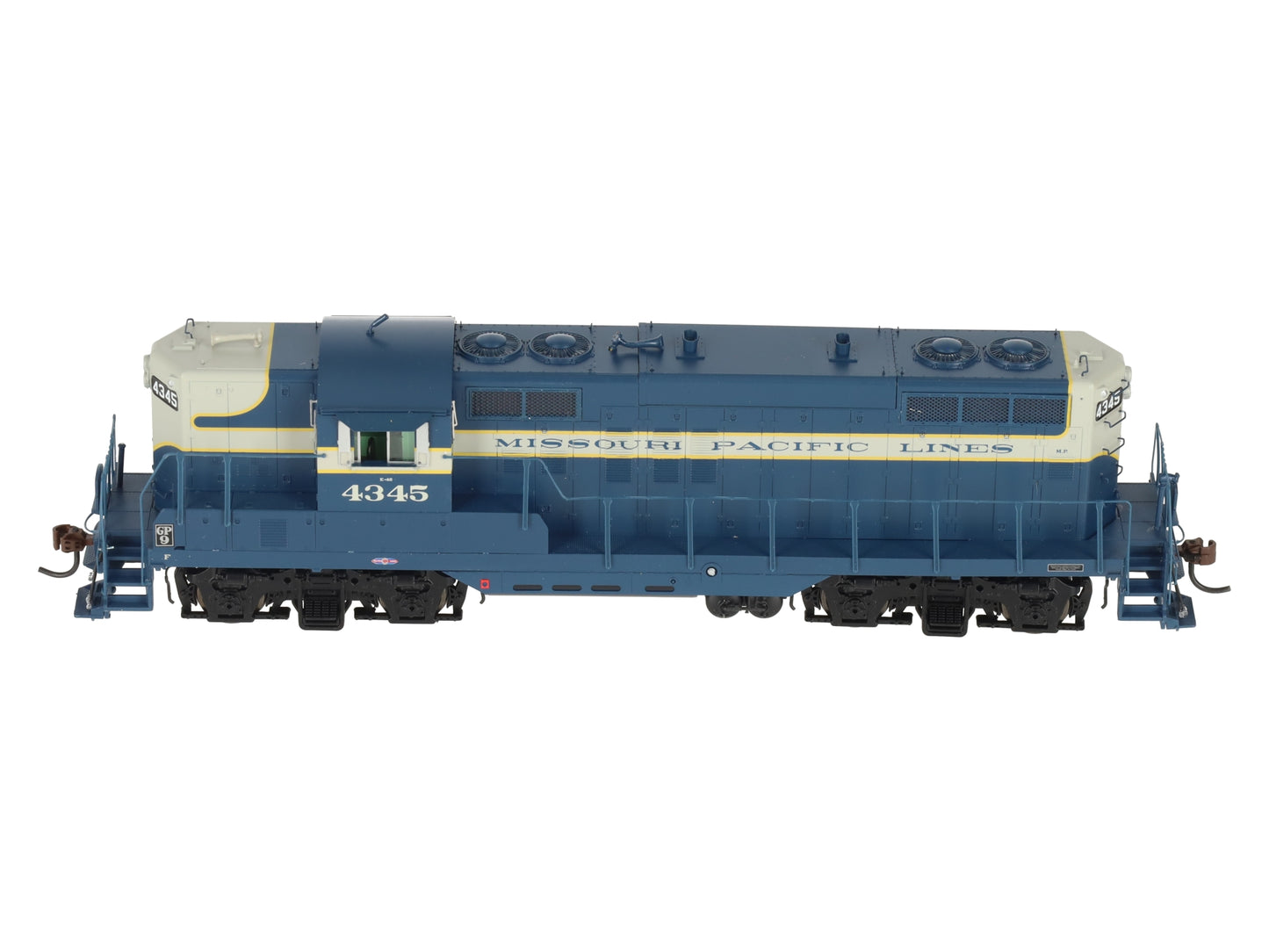 Athearn G62729 HO Missouri Pacific GP9 Diesel Locomotive #4345 EX/Box