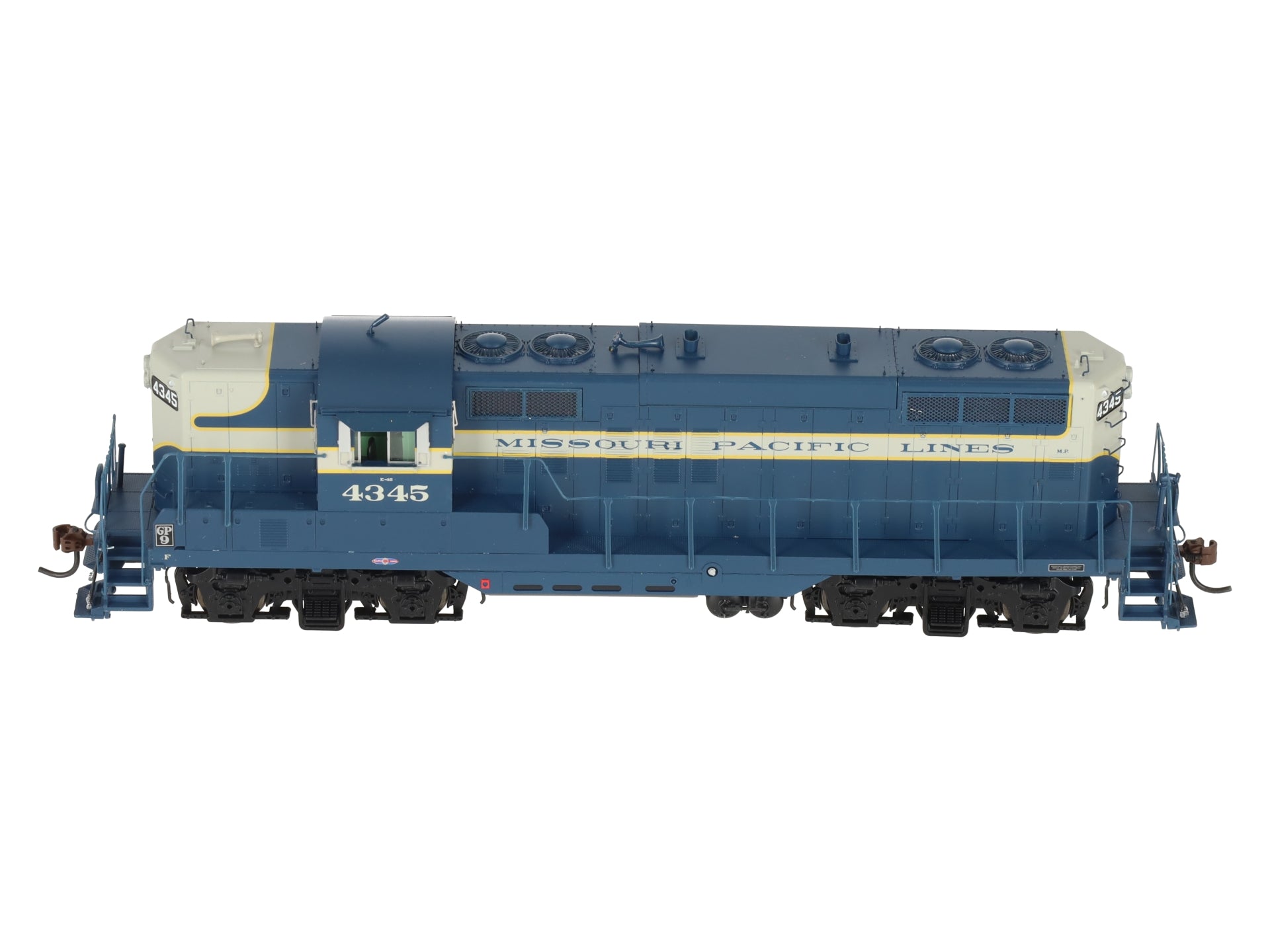 Athearn G62729 HO Missouri Pacific GP9 Diesel Locomotive #4345 EX/Box