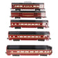 Williams 2802 O Gauge PRR Smooth Side Aluminum 5-Car Passenger Set EX/Box