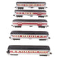 Williams 2510 Erie Lackawanna 5-Car Madison Passenger Set VG