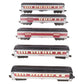 Williams 2510 Erie Lackawanna 5-Car Madison Passenger Set VG