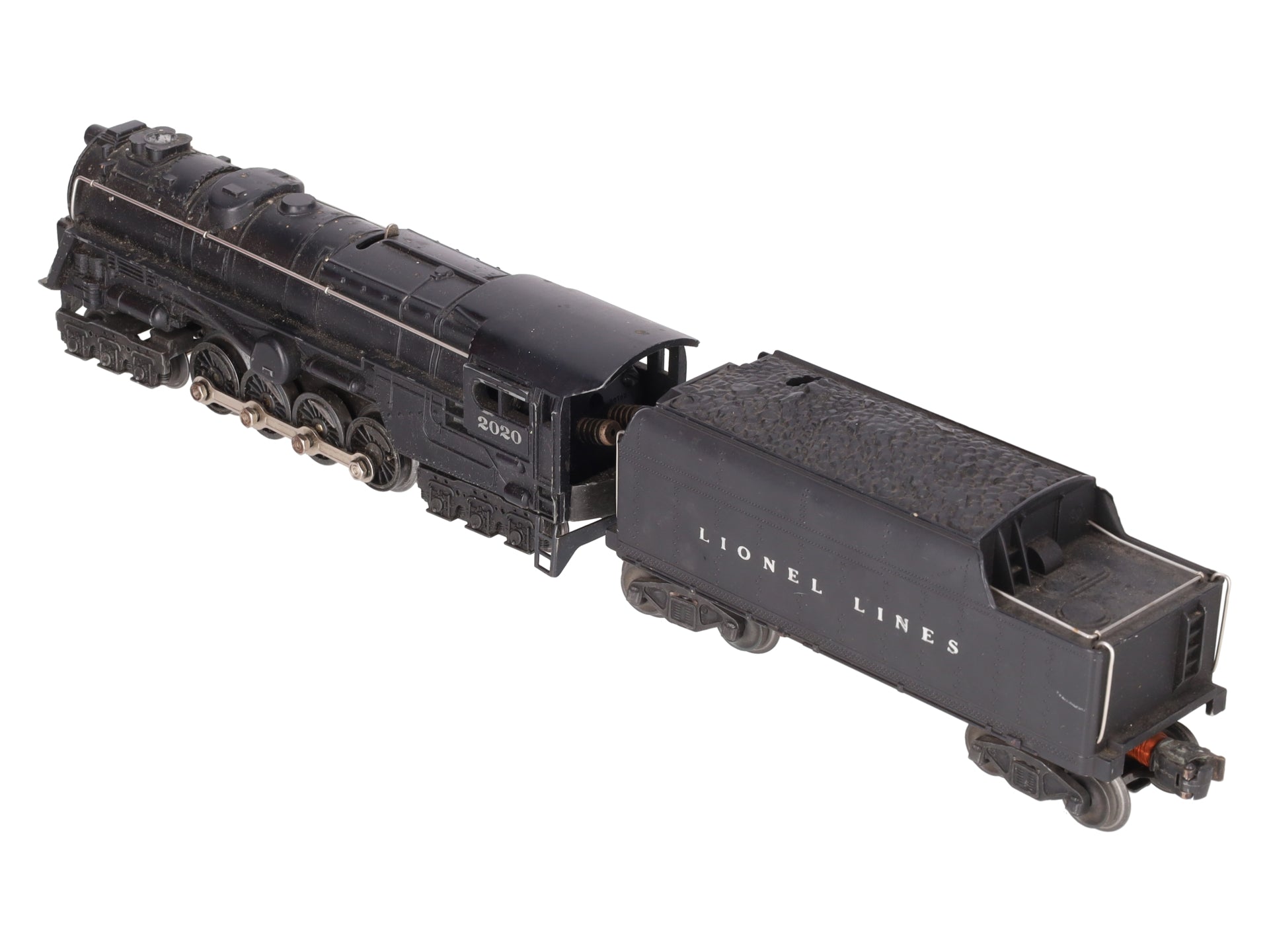 Lionel 2020 Vintage O 6-8-6 Steam Turbine Locomotive with 6020W Tender VG