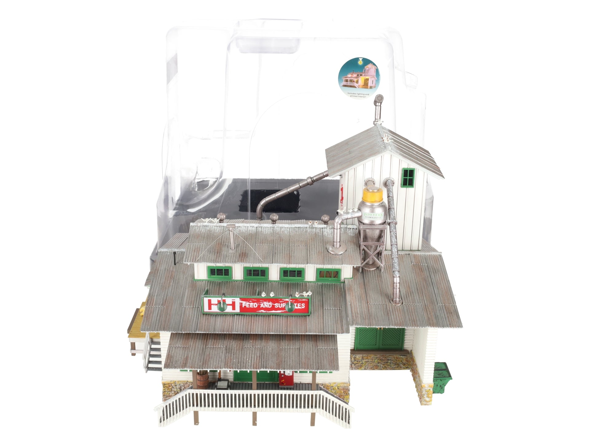 Woodland Scenics BR5859 O Built-&-Ready H&H Feed Mill Building