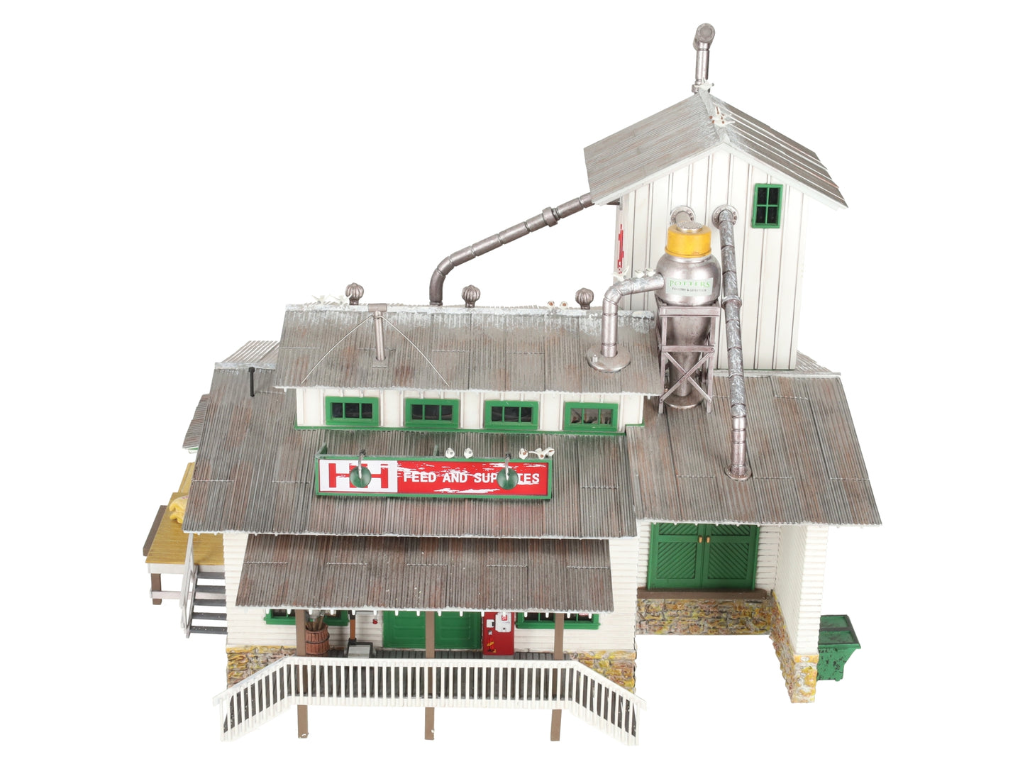 Woodland Scenics BR5859 O Built-&-Ready H&H Feed Mill Building EX/Box