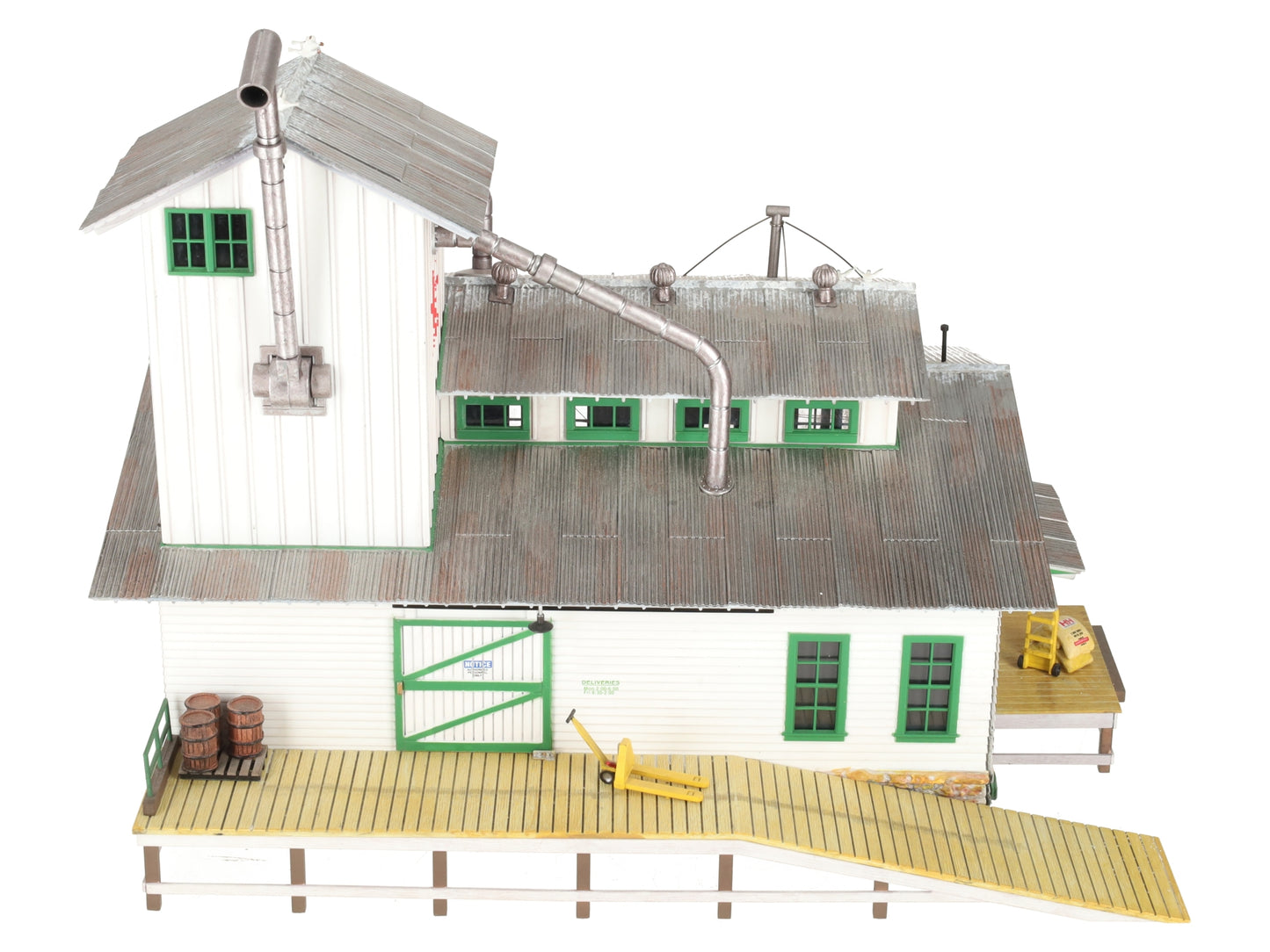Woodland Scenics BR5859 O Built-&-Ready H&H Feed Mill Building