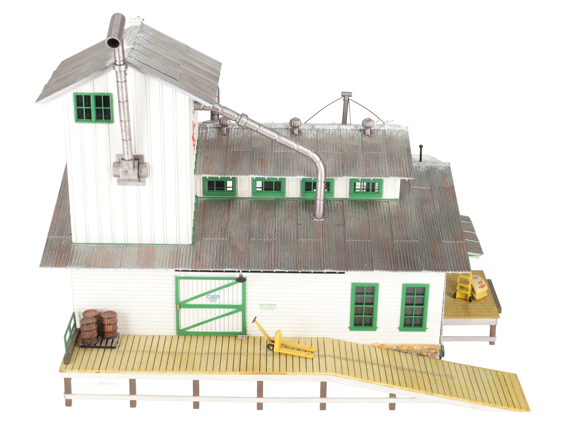 Woodland Scenics BR5859 O Built-&-Ready H&H Feed Mill Building EX/Box