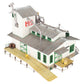 Woodland Scenics BR5859 O Built-&-Ready H&H Feed Mill Building EX/Box