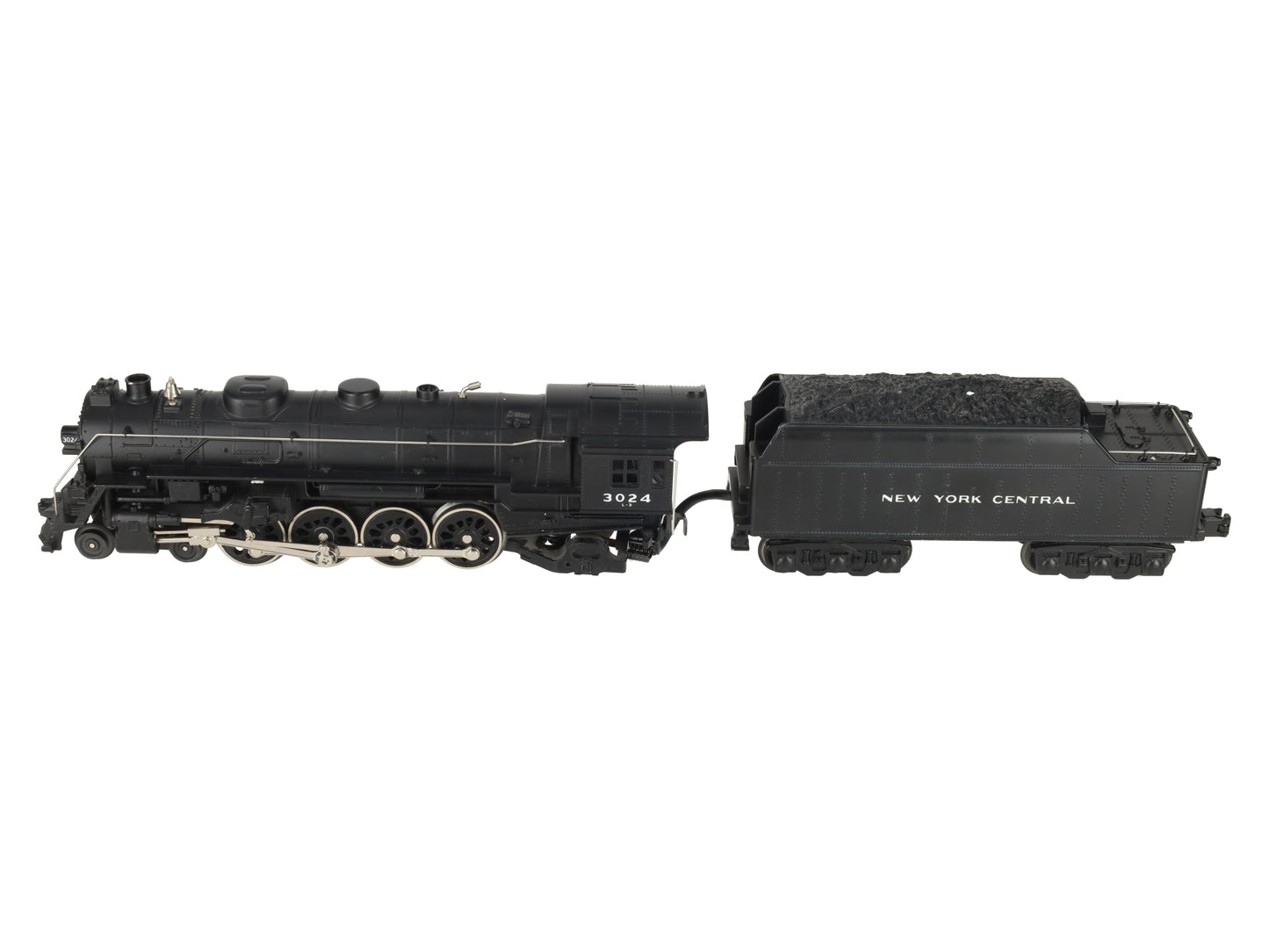 MTH 30-1165-1 O NYC 4-8-2 L3 Mohawk Steam Locomotive & Tender #3024 w/PS2 EX/Box