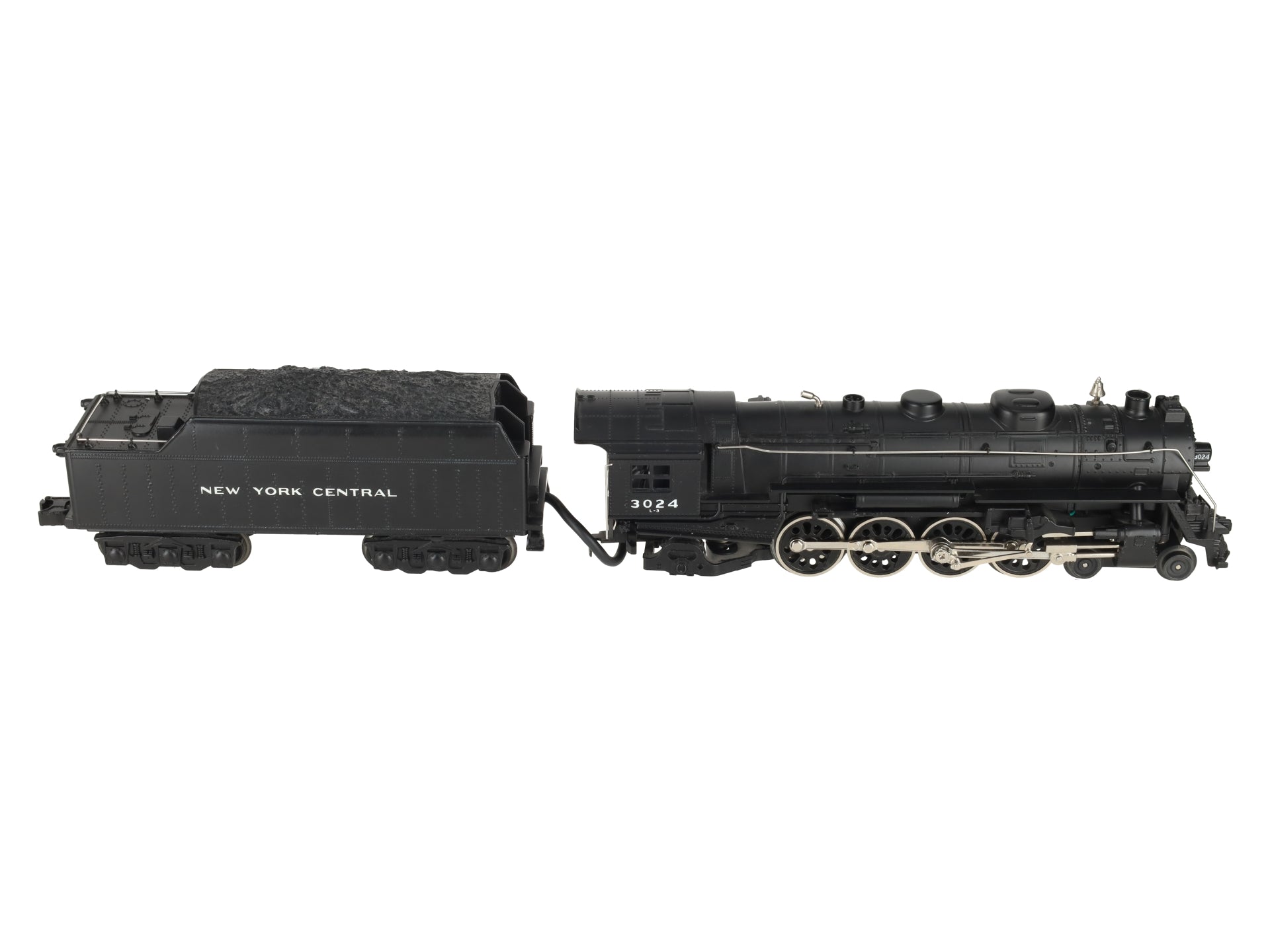 MTH 30-1165-1 O NYC 4-8-2 L3 Mohawk Steam Locomotive & Tender #3024 w/PS2 EX/Box