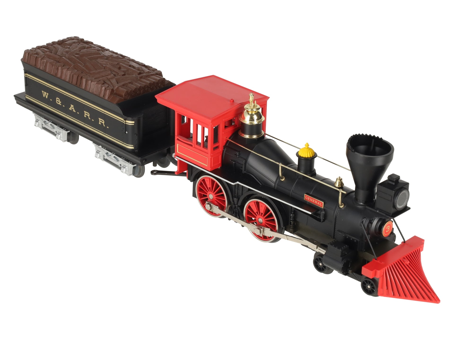 MTH 30-1120-0 O Gauge WARR 4-4-0 General Locomotive & Tender LN/Box