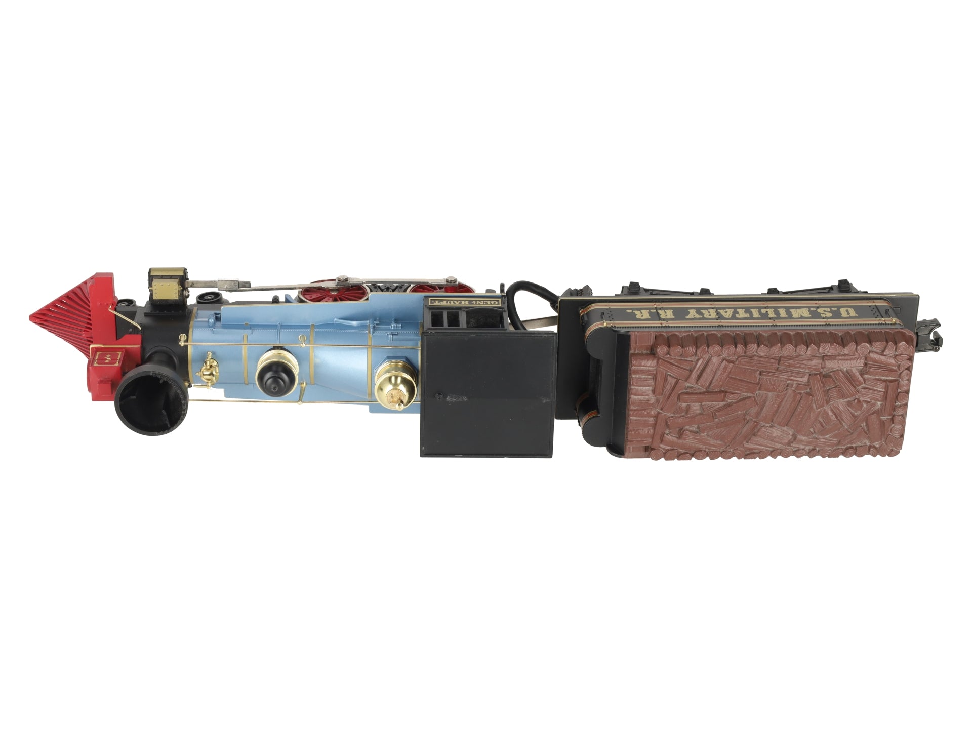 MTH 30-1257-1 O Gauge Union Army 4-4-0 General Steam Locomotive & Tender w/PS2 EX/Box
