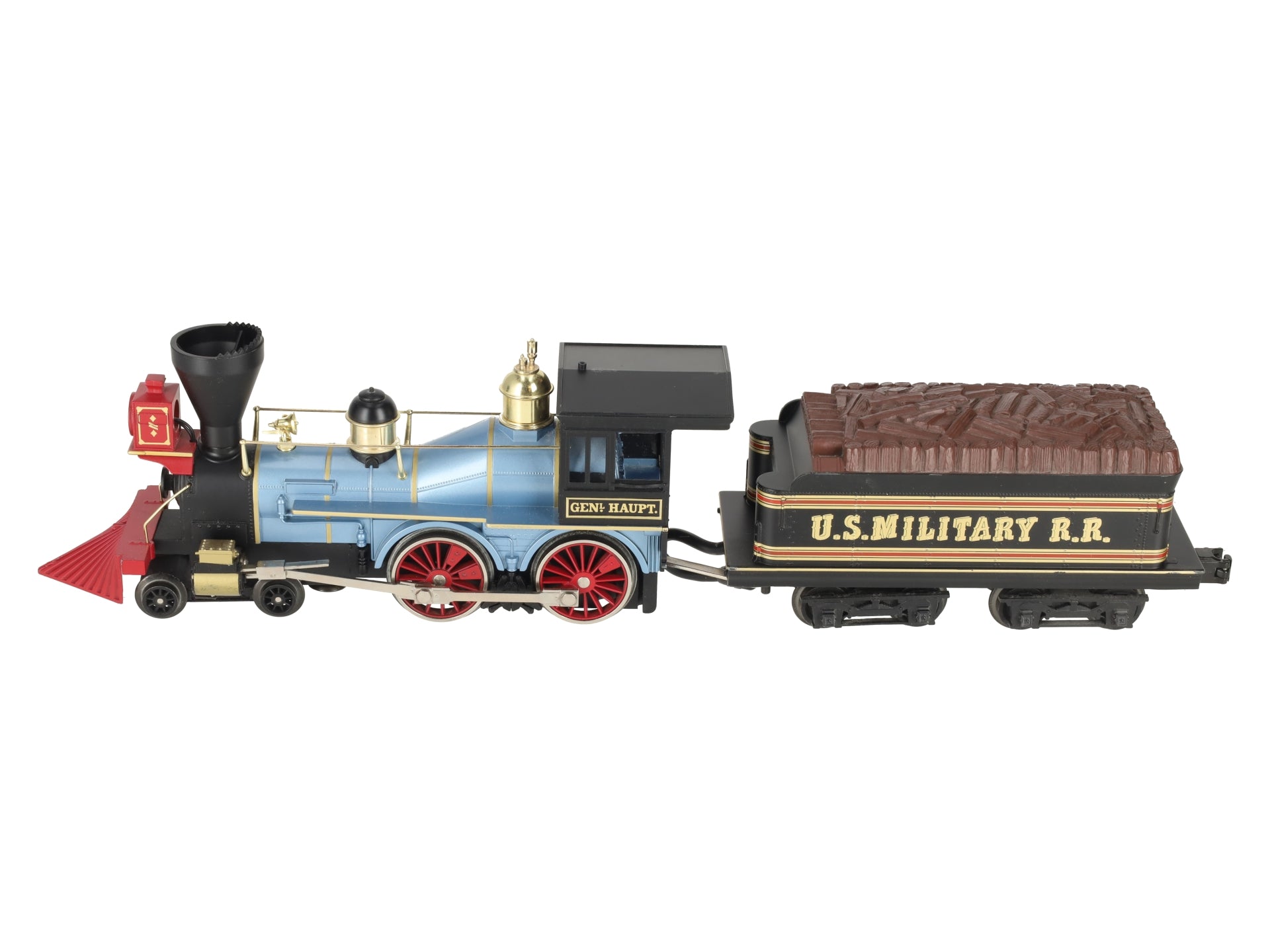 MTH 30-1257-1 O Gauge Union Army 4-4-0 General Steam Locomotive & Tender w/PS2 EX/Box