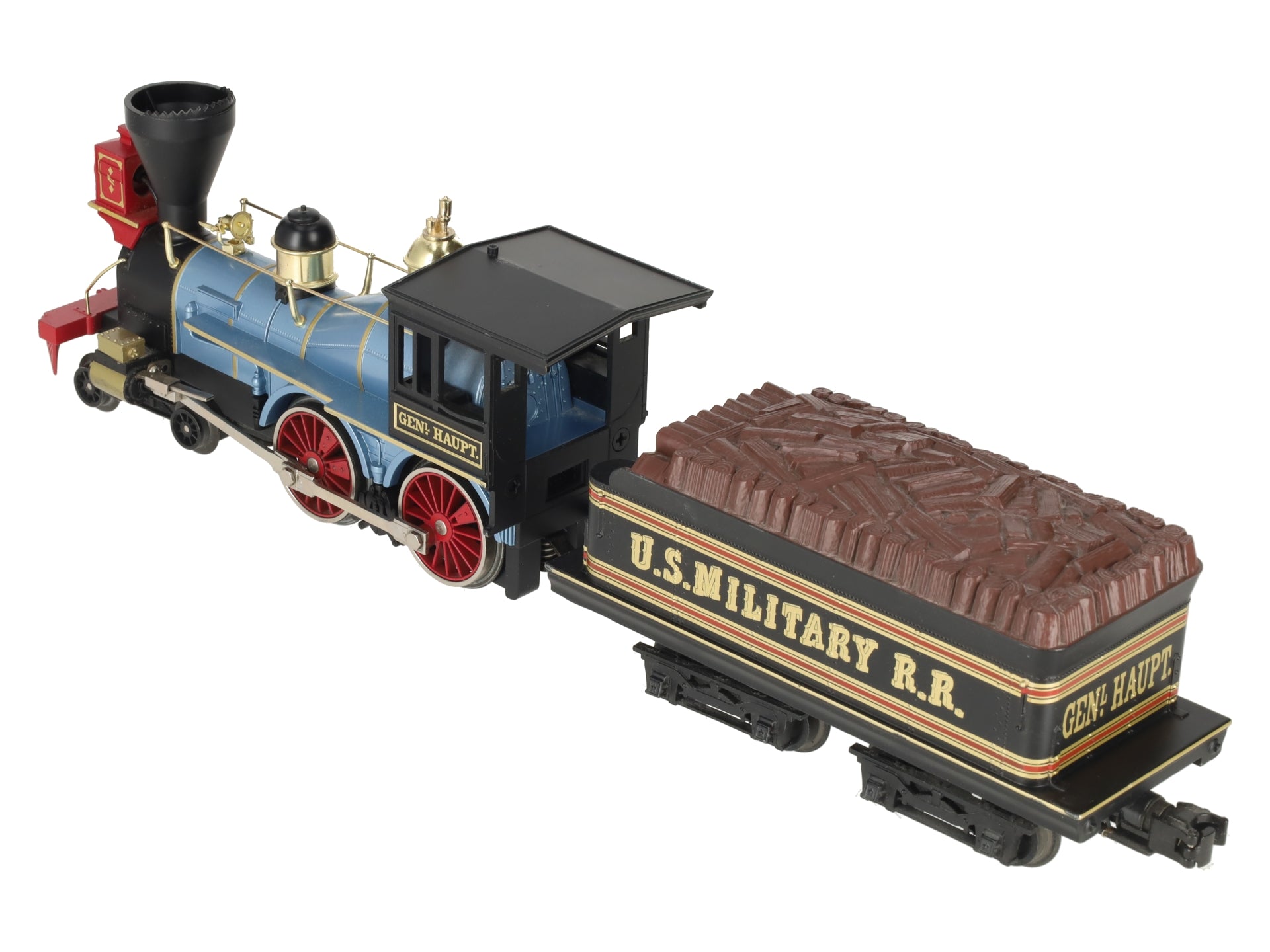 MTH 30-1257-1 O Gauge Union Army 4-4-0 General Steam Locomotive & Tender w/PS2 EX/Box