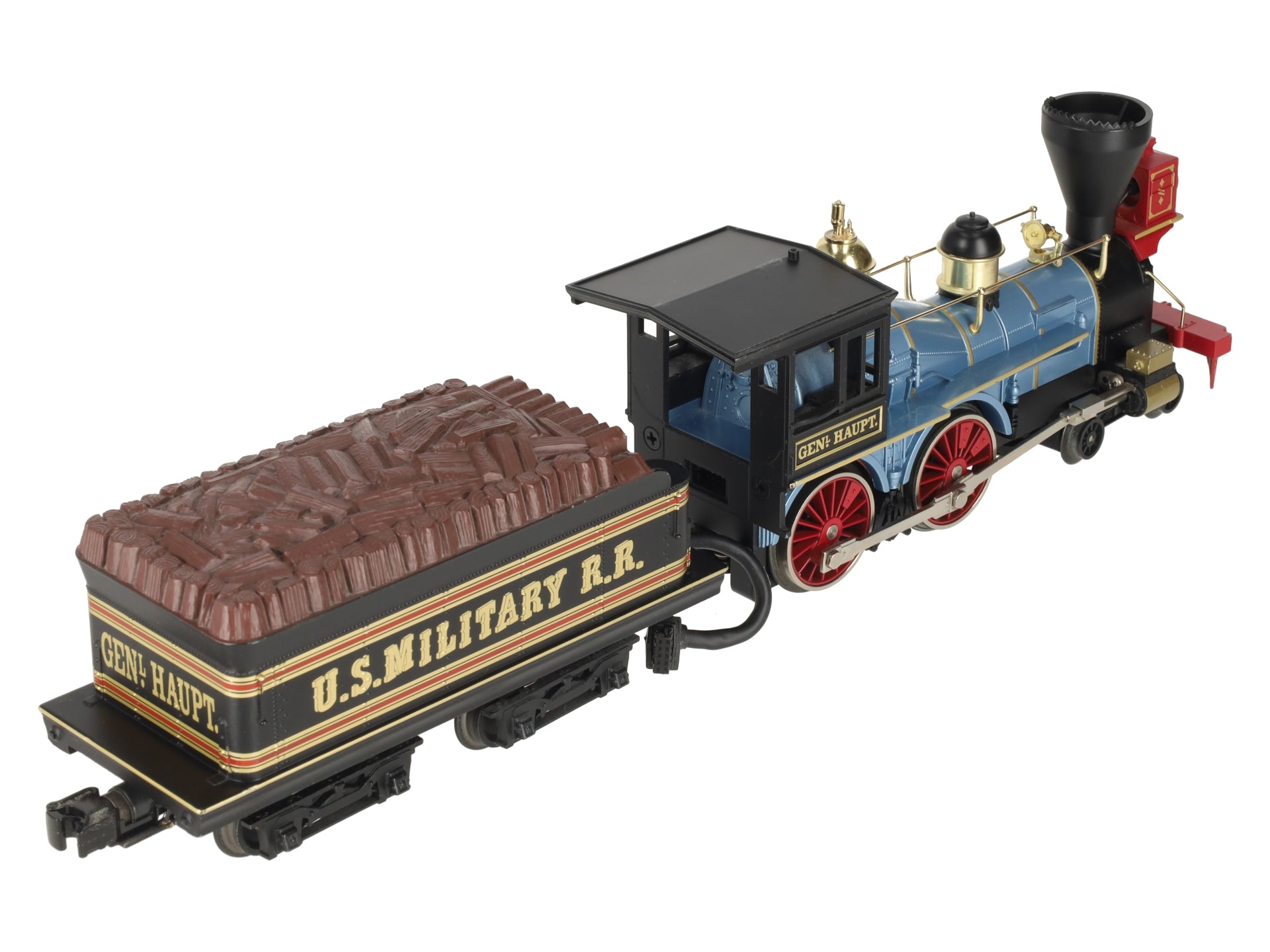 MTH 30-1257-1 O Gauge Union Army 4-4-0 General Steam Locomotive & Tender w/PS2 EX/Box