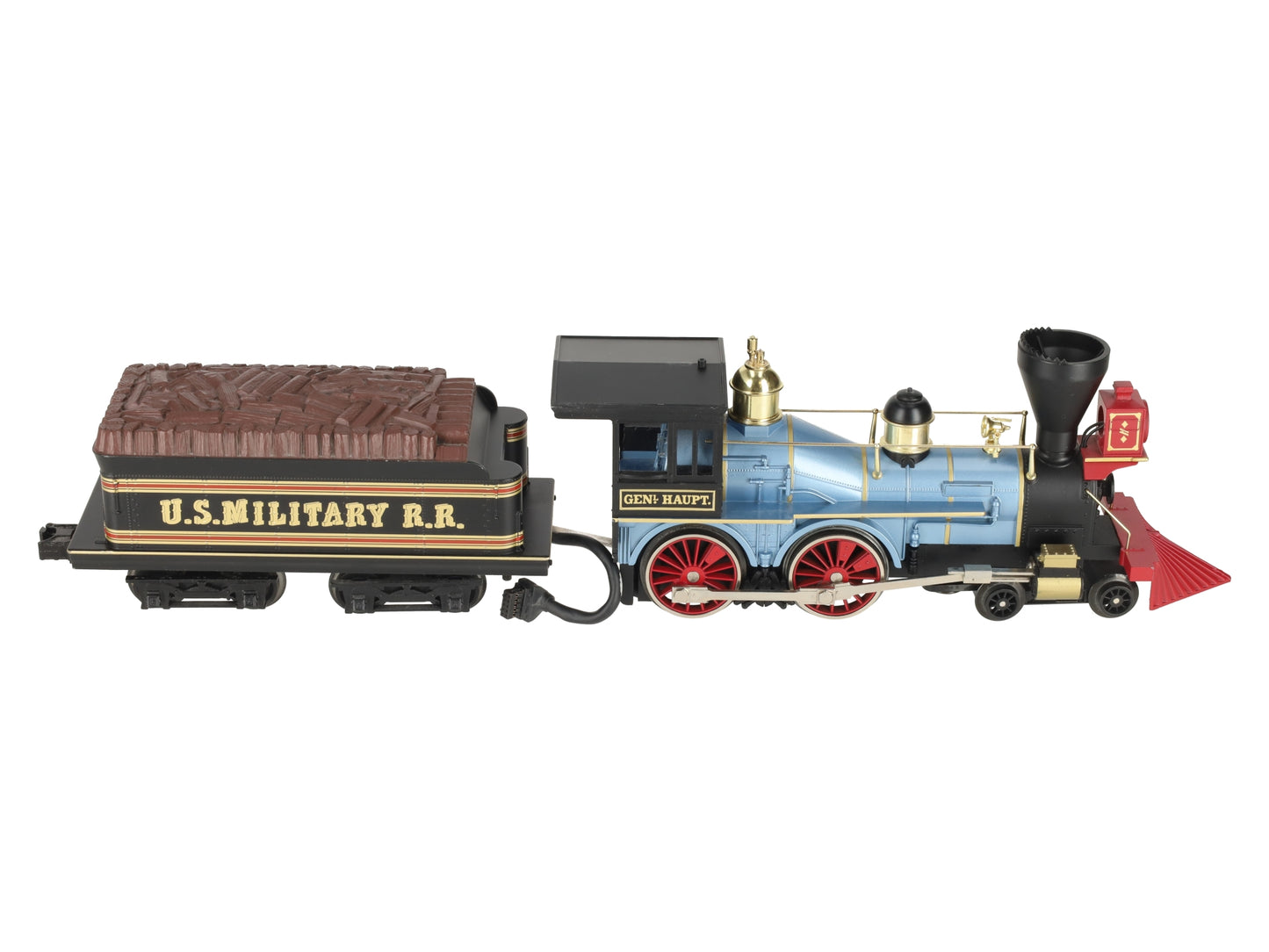 MTH 30-1257-1 O Gauge Union Army 4-4-0 General Steam Locomotive & Tender w/PS2 EX/Box