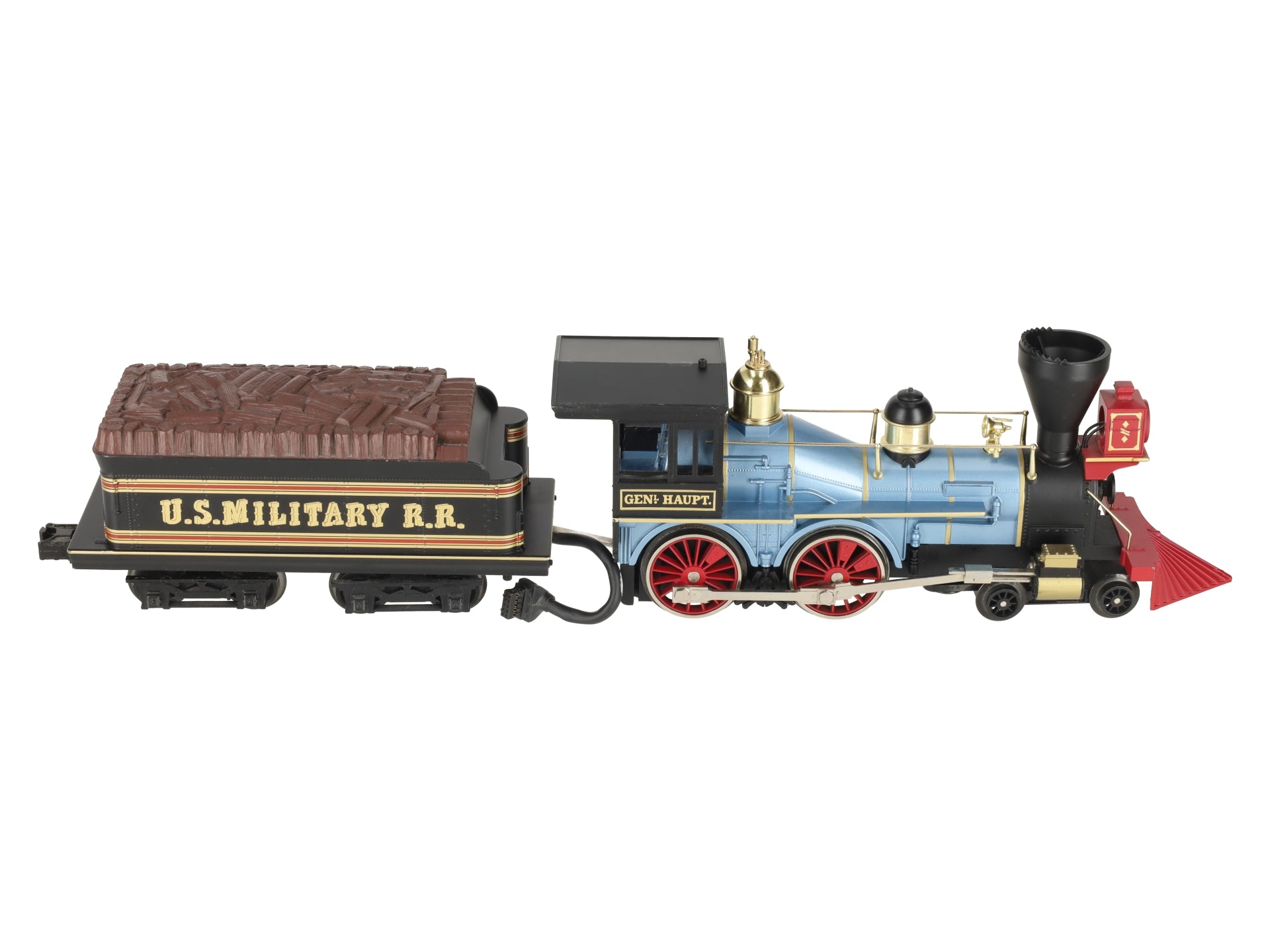 MTH 30-1257-1 O Gauge Union Army 4-4-0 General Steam Locomotive & Tender w/PS2 EX/Box