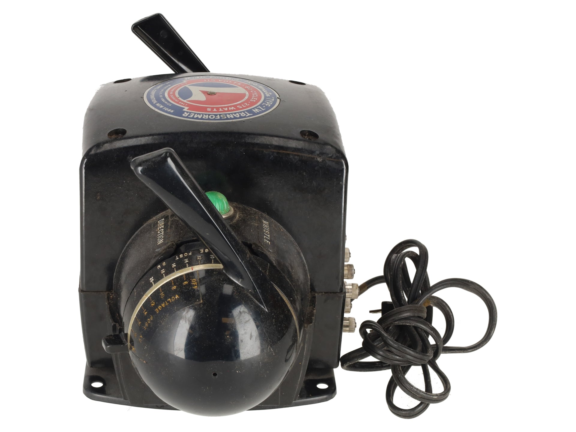 Lionel ZW Vintage O Gauge Trainmaster 275 Watt Transformer with Whistle VG/Box