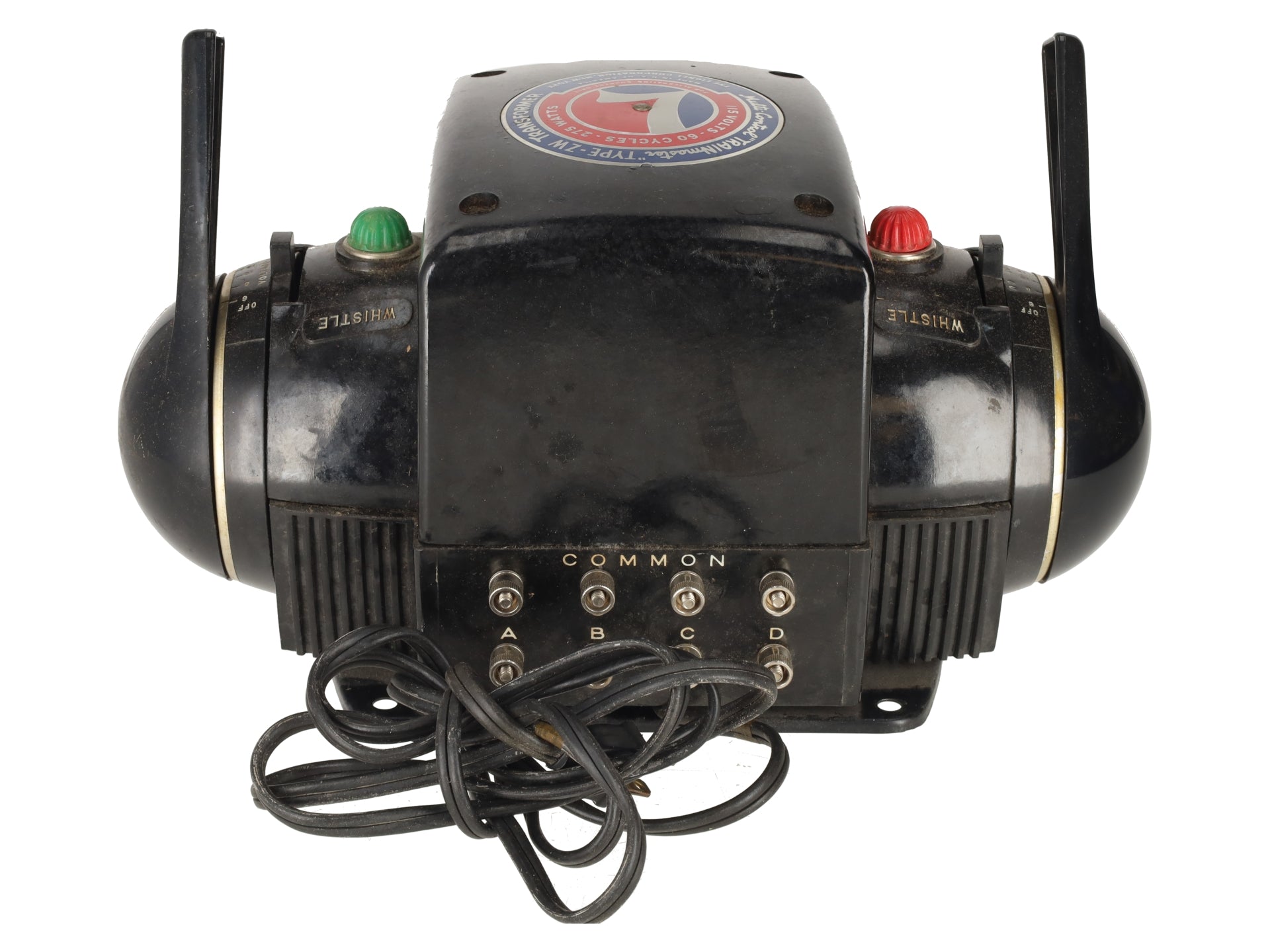 Lionel ZW Vintage O Gauge Trainmaster 275 Watt Transformer with Whistle VG/Box