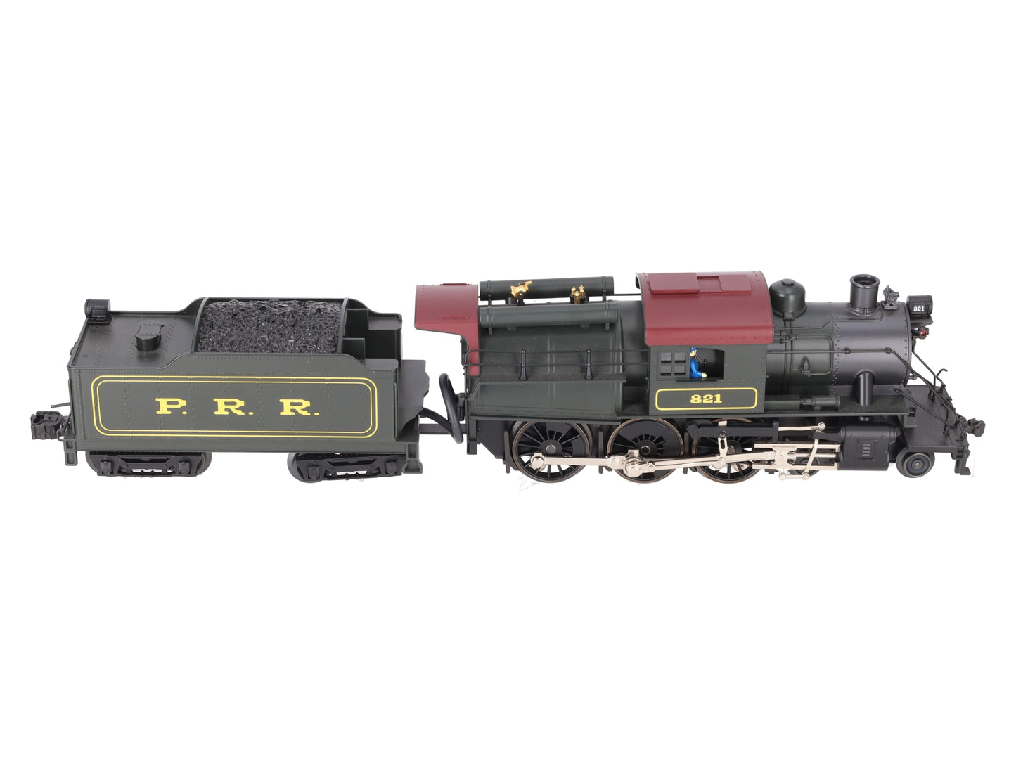Lionel 6-18091 O PRR Camelback 4-6-0 Steam Locomotive & Tender #821 EX/Box